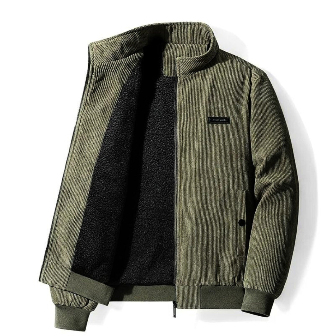 Men's autumn/winter windproof corduroy jacket