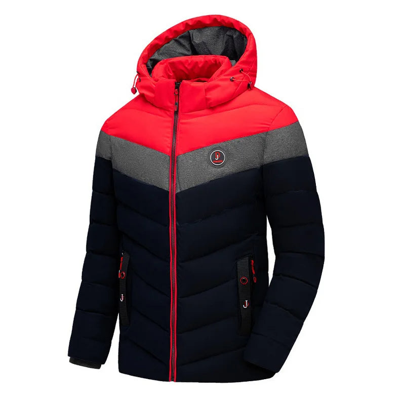 James - padded winter jacket with hood