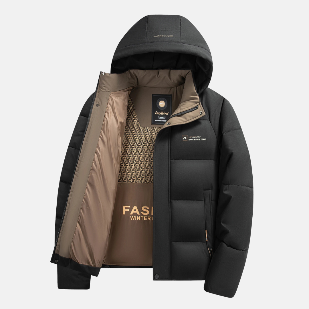 Harry Quilted Hooded Puffer Jacket | Regular Fit Hip-Length Jacket