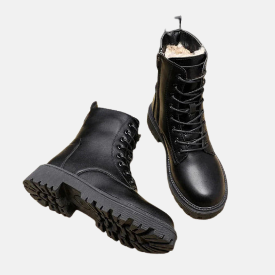 Rosie Combat Boots | Chunky Lug Sole Lace-Up Boots