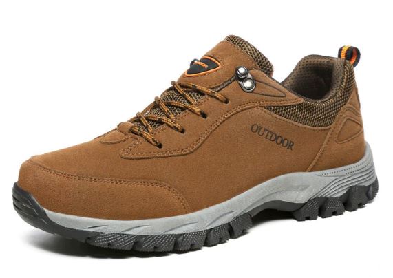 Men’s lace-up outdoor hiking shoes