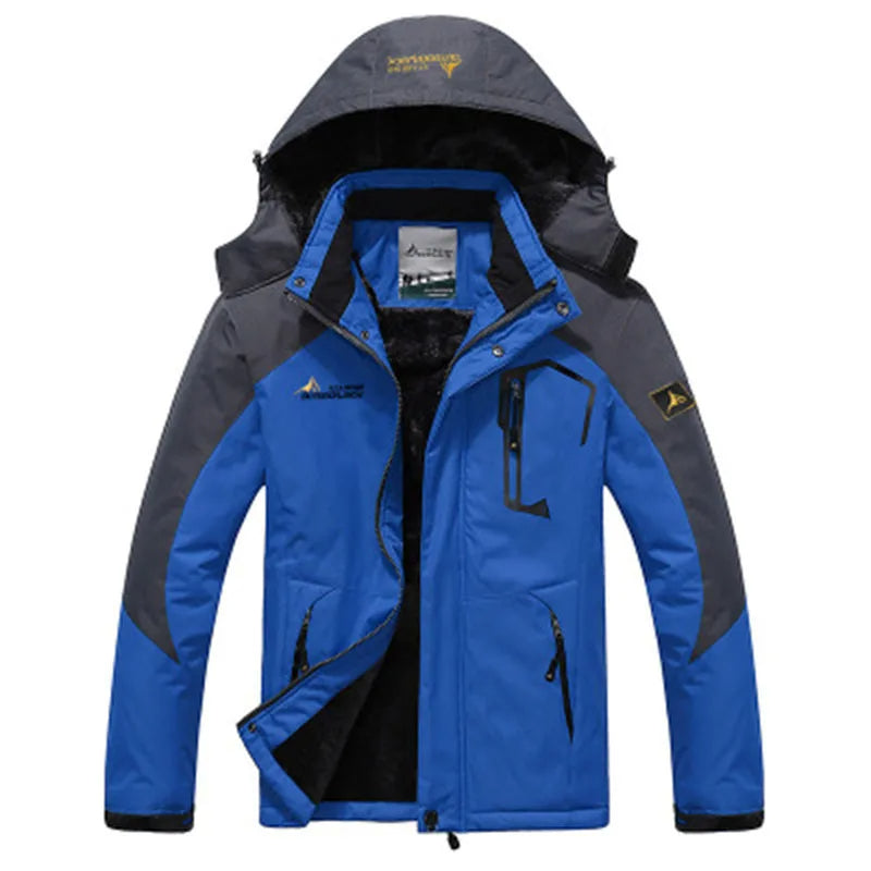 Julius -  windproof winter jacket with removable hood