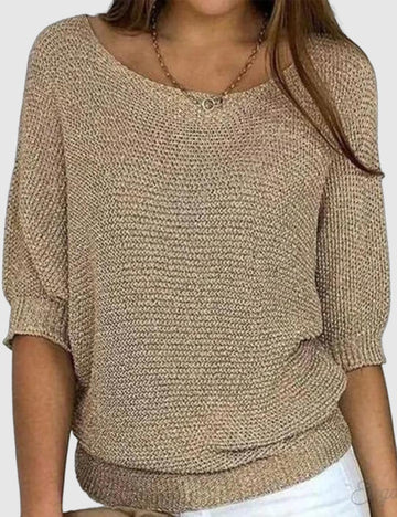 Women's casual knitted sweater