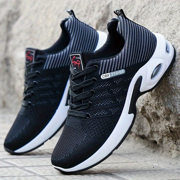 Breathable comfy sneakers men non slip running