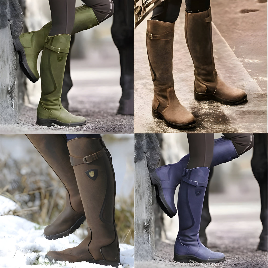 Winter mid-heel women’s boots