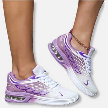 Sophia Orthopedic Athletic Sneakers | Striped Mesh Sneakers