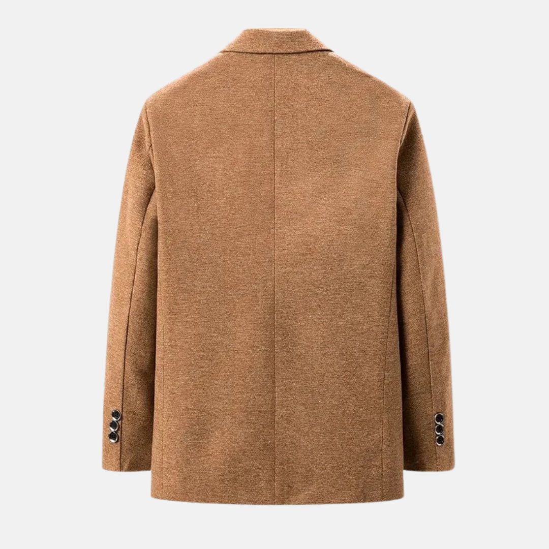 Men’s Blazer - Wool - Notched Lapel - Two-Button Closure