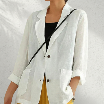 Coastal Effortless Relaxed Blazer