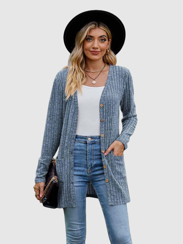 Elegant women's cardigan for commuting and casual wear