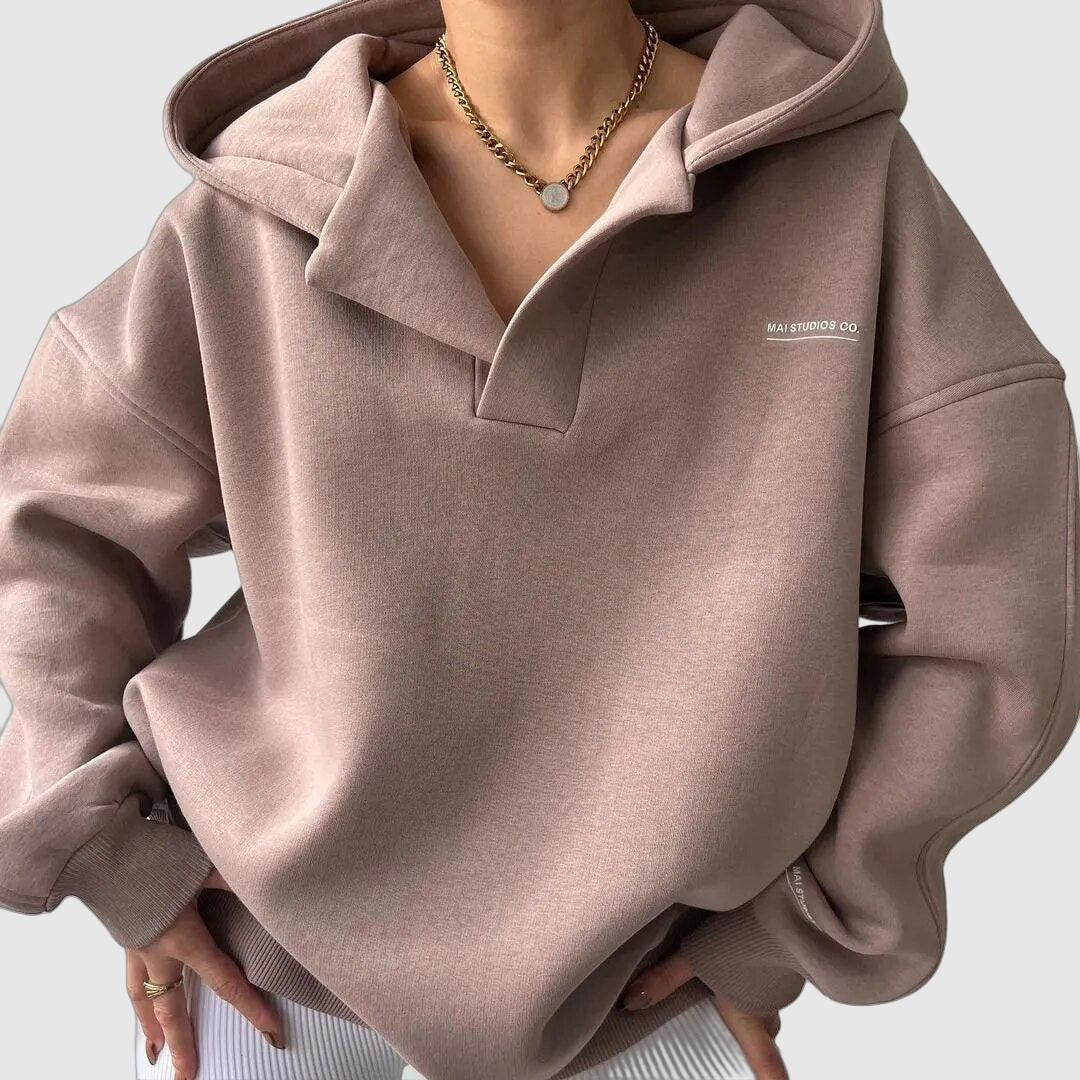 Women's minimalist hoodie