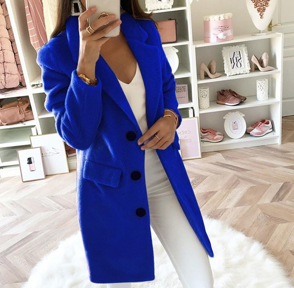 Women's tailored long coat