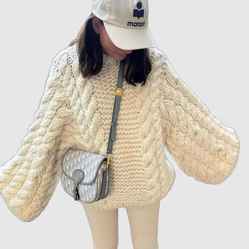 Women's casual knitted loose sweater