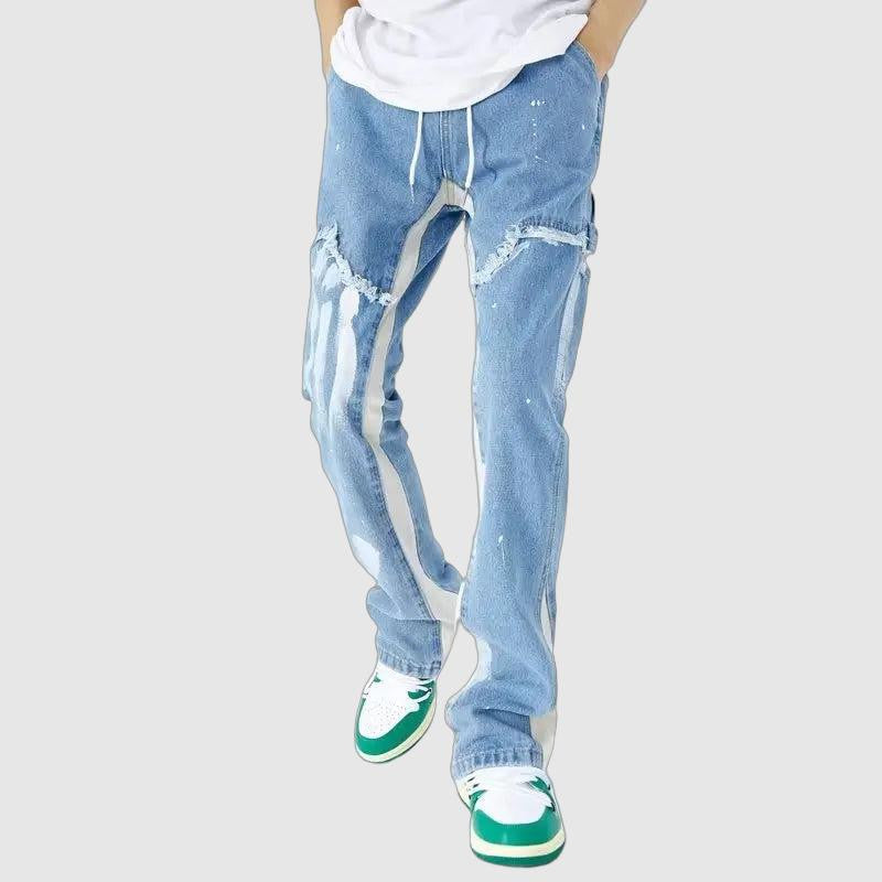 Teddy - Drawstring Denim Pants