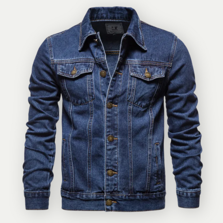 Men's classic denim trucker jacket