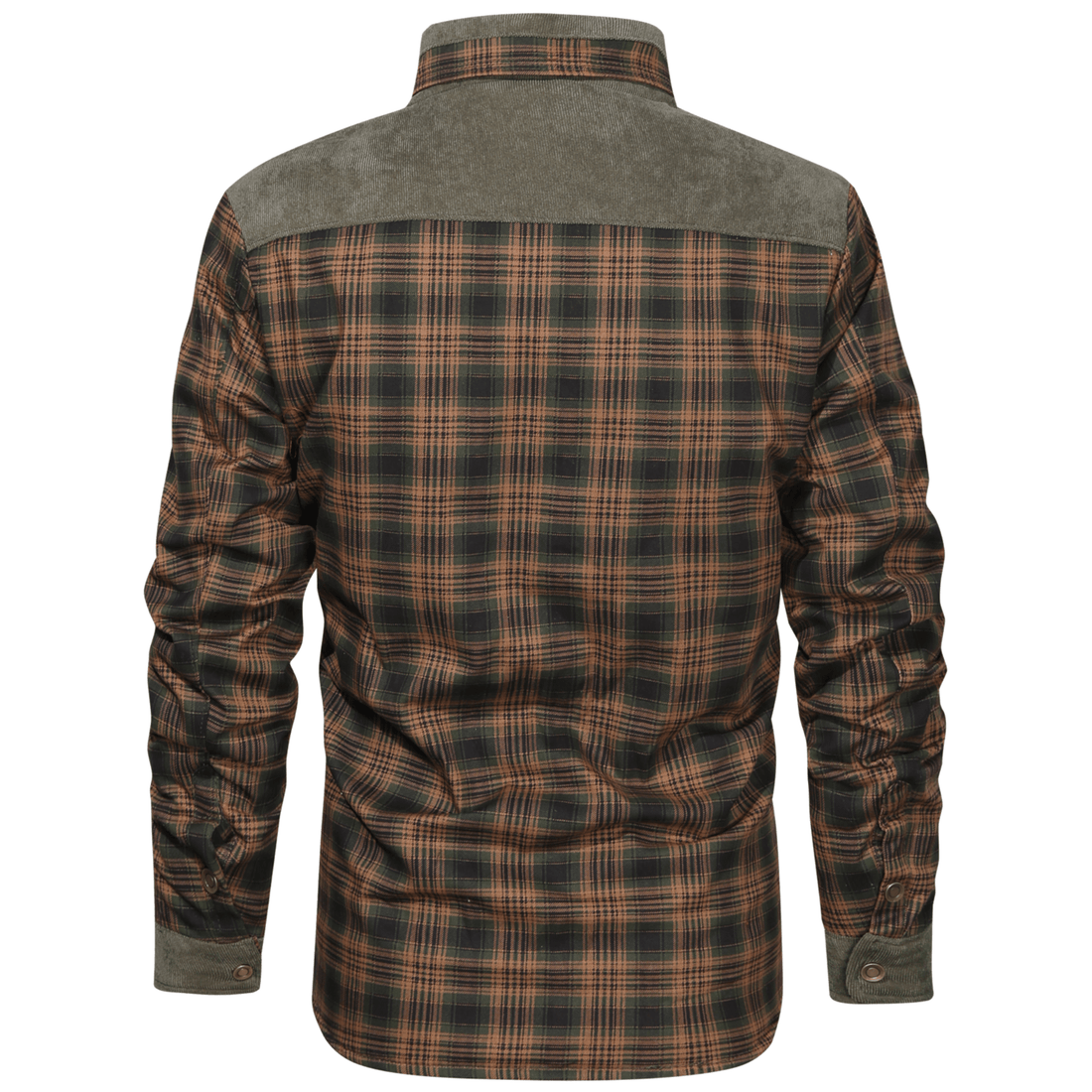 Nelson - plaid long sleeve winter jacket