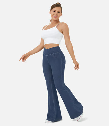 Juul™ | High Waist Stretch Flair Jeans