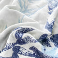 Bamboo Cotton Reversible Jacquard Throw Blanket