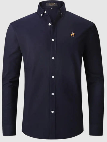 Stylish Men's Shirt with Timeless Design in Premium Cotton Blend