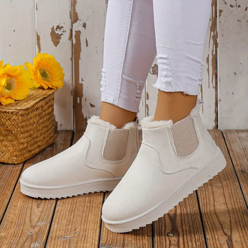 Women's casual slip-on boots