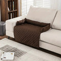 Minimalist Quilted Bolstered Pet Sofa Protector