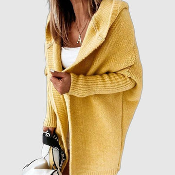 Winter hooded sweater for women