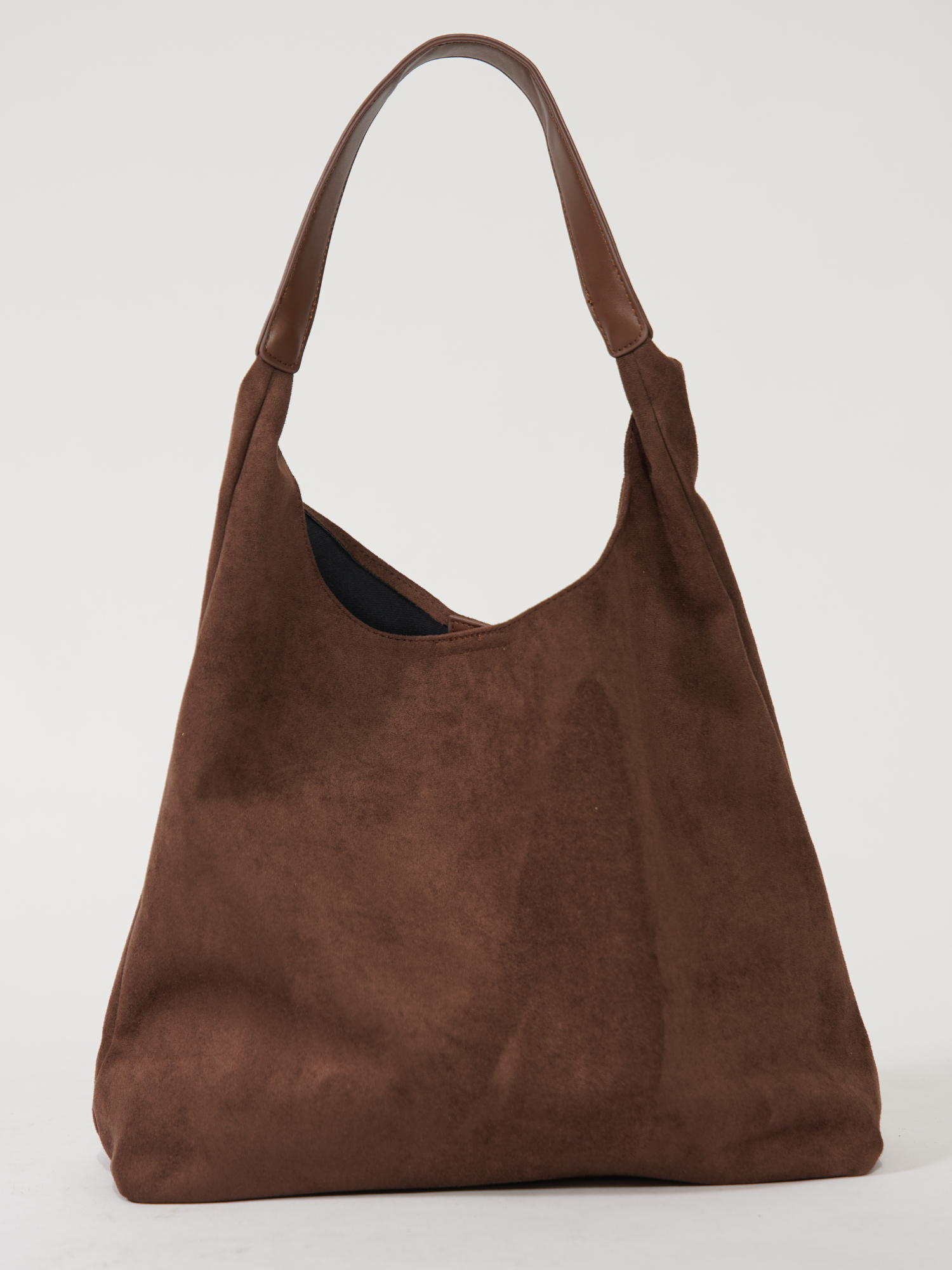 Elise | Suede Tote Bag with Slouchy Shoulder Strap