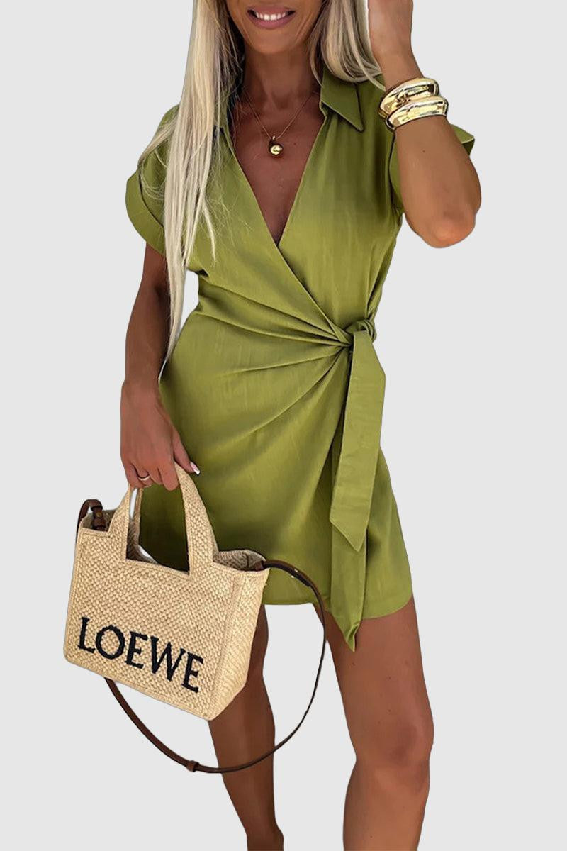 Caryl - V-neck loose romper