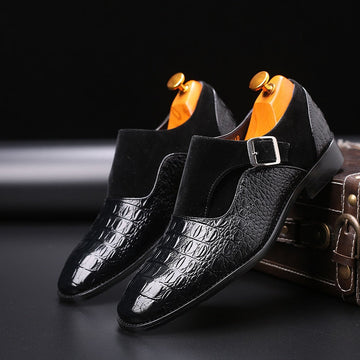 Mauro - business formal pointed leather shoes