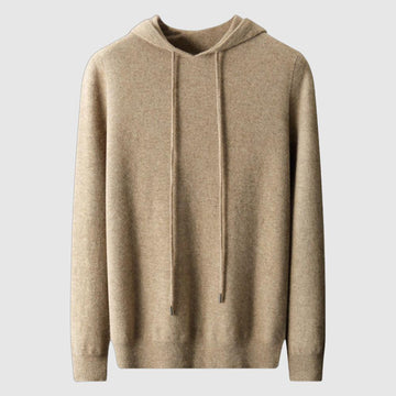 Men's casual hooded pullover sweater