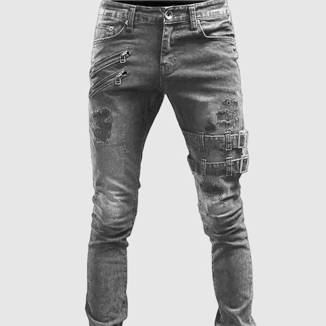 Drake - Gothic Buckle Jeans