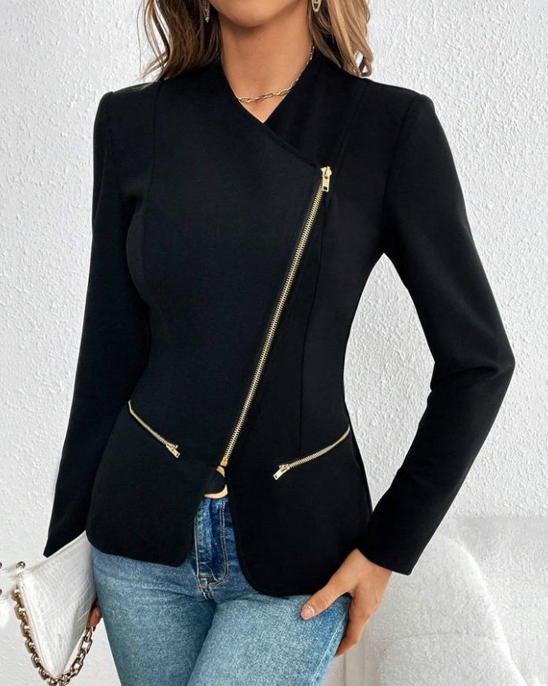 Amber - Elegant Long-Sleeved Jacket