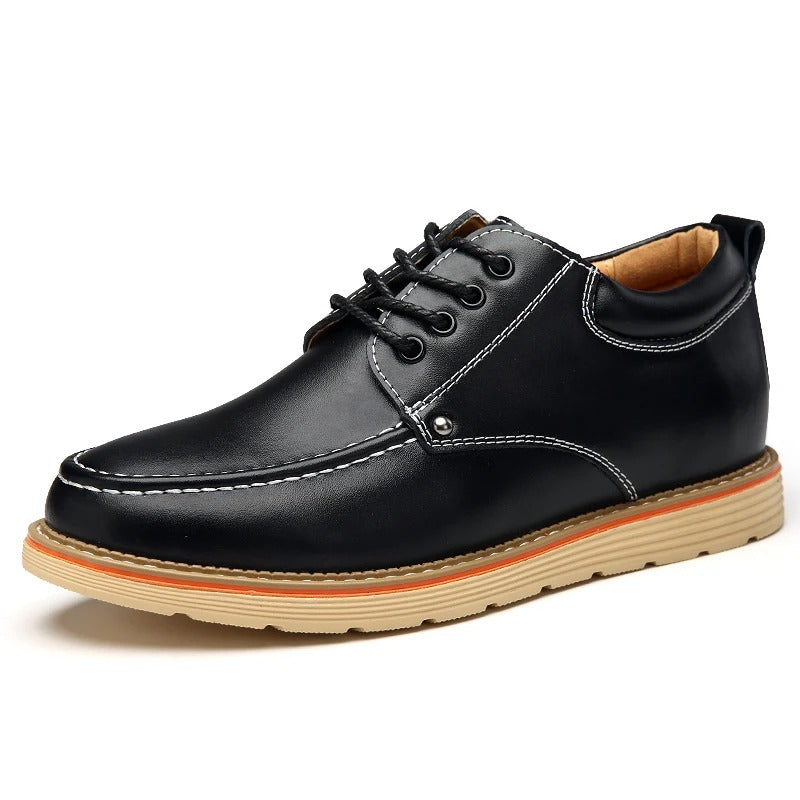 Retro low-top casual business shoes for men