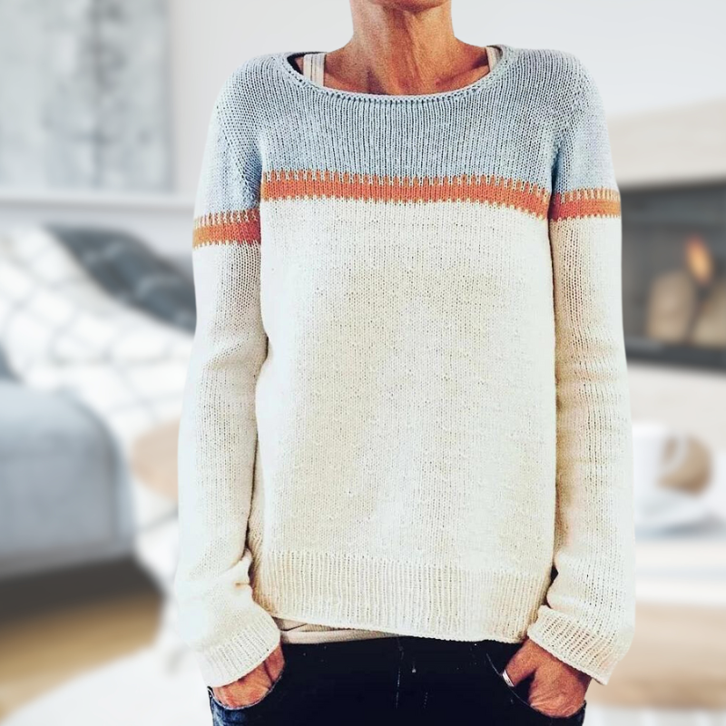 Women's winter warmth knitted sweater