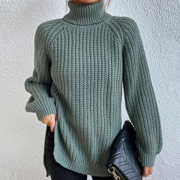 Fleur - Knitted Turtleneck Sweater