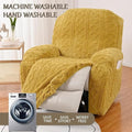 Plush Jacquard Stretch Fit Recliner Slipcover