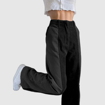 Amelie - Stylish Corduroy Pants