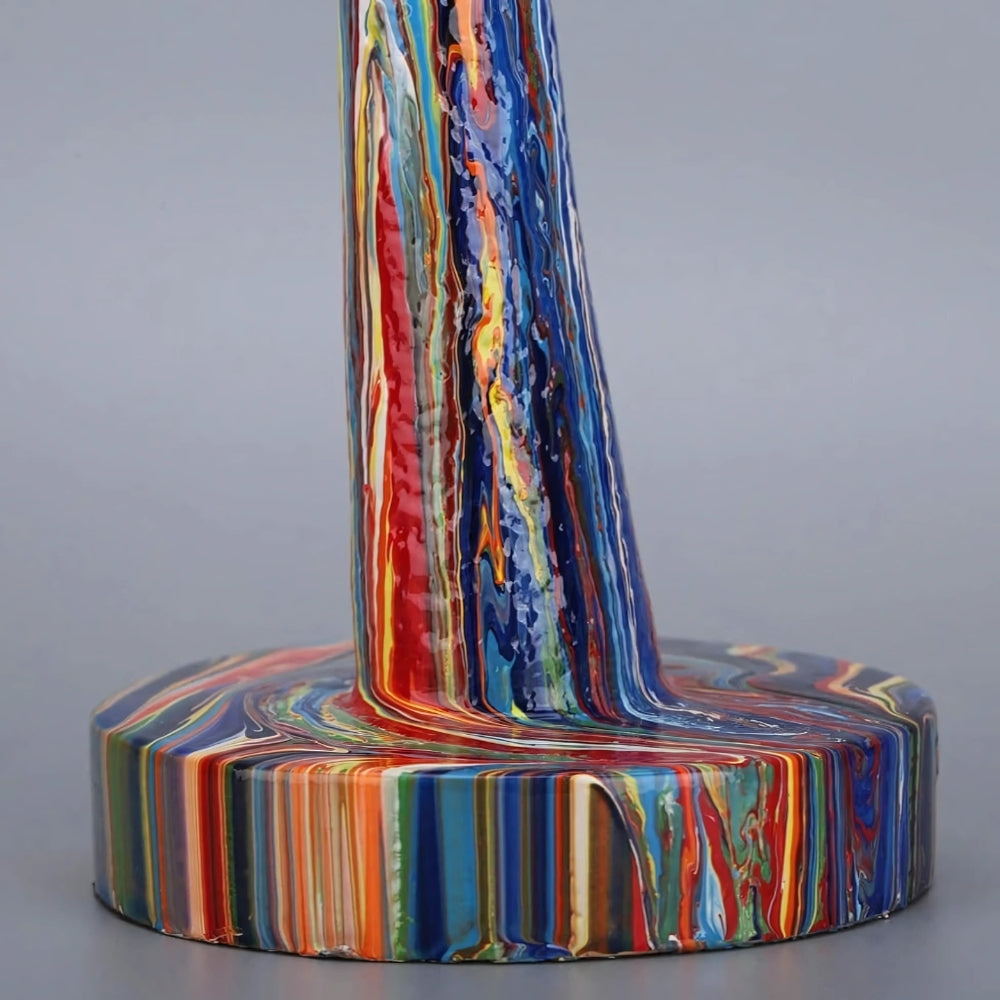 High Gloss Resin Thinker Head Decorative Sculpture