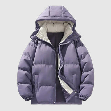 Men's lightweight hooded parka jacket