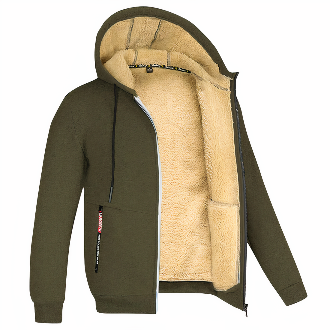 Men's fleece-lined hoodie for ultimate comfort