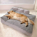 Ribbed Bolstered Pet Bed
