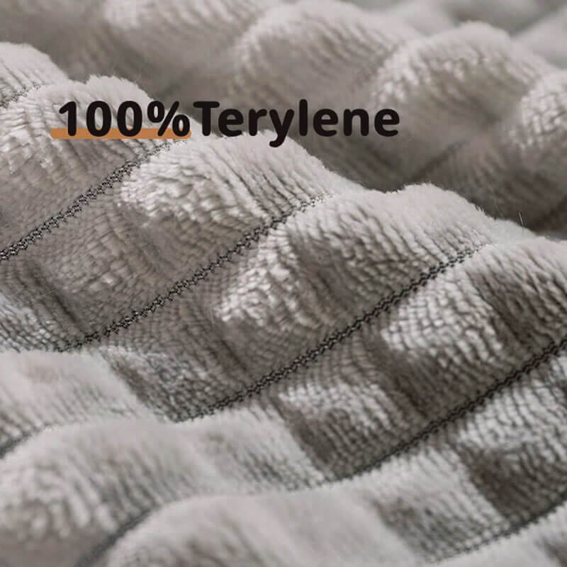 Ribbed Bolstered Pet Bed