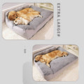Ribbed Bolstered Pet Bed