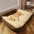 Ribbed Bolstered Pet Bed