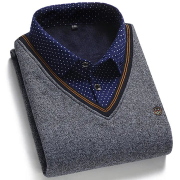 Norbert - Shirt Collar Sweater