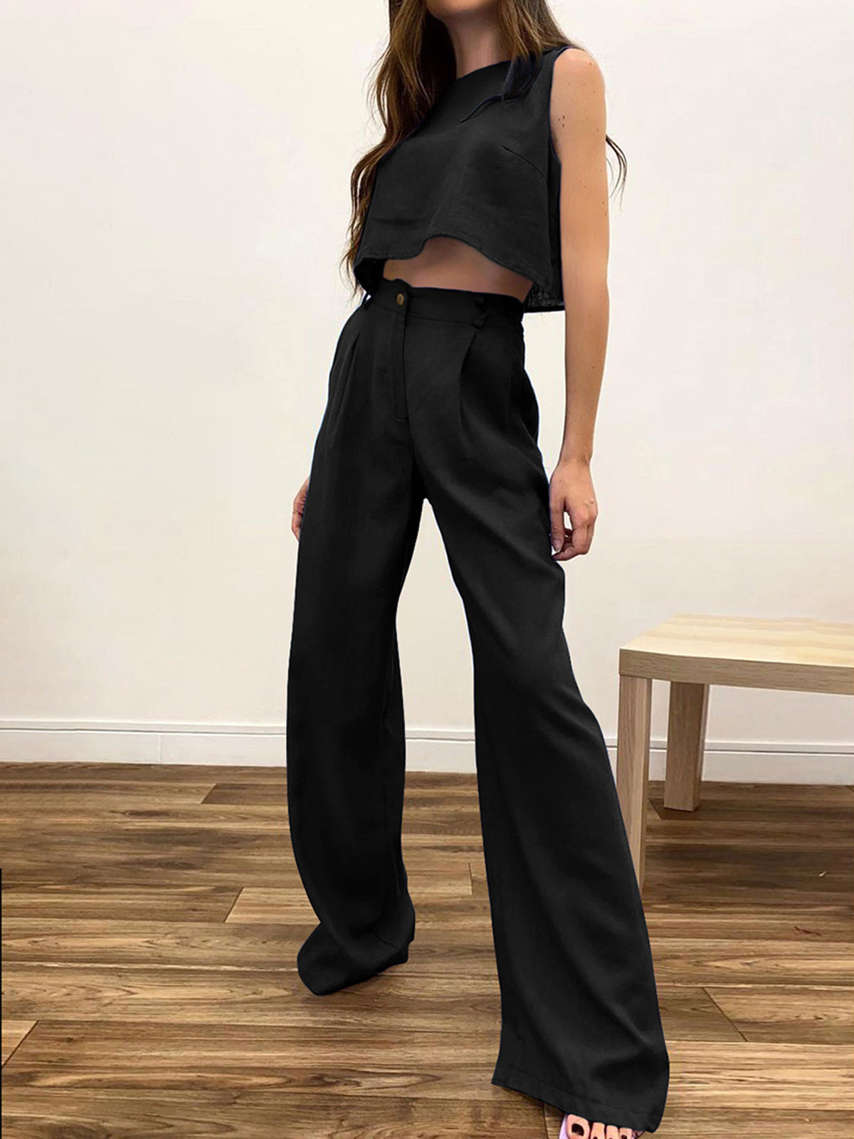 Zoe - boho two piece pants set