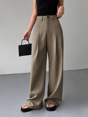 Divine - pleat wide leg pants