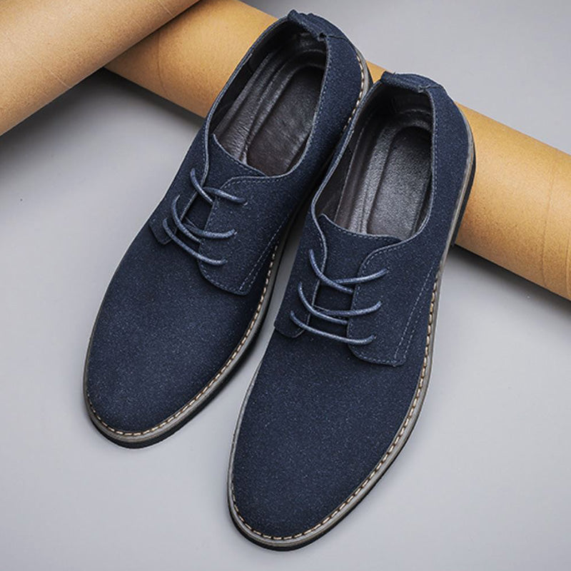 Men’s lace-up leather shoes