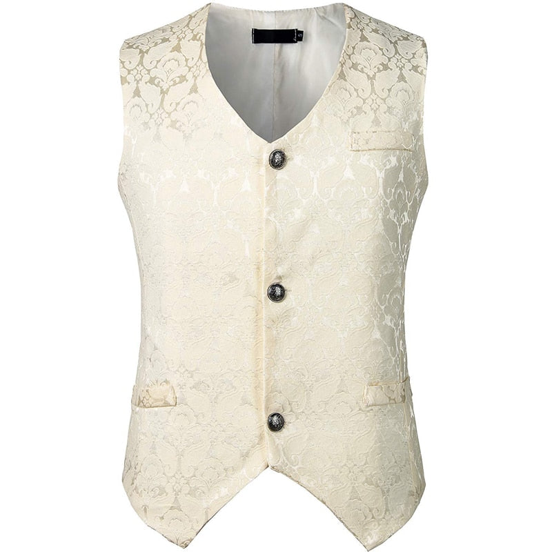 Timon - casual waistcoat for men with victorian design