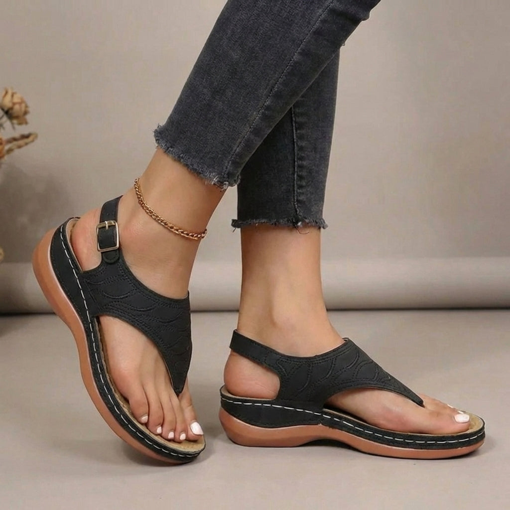 Serene Contoured Comfort Thong Sandal