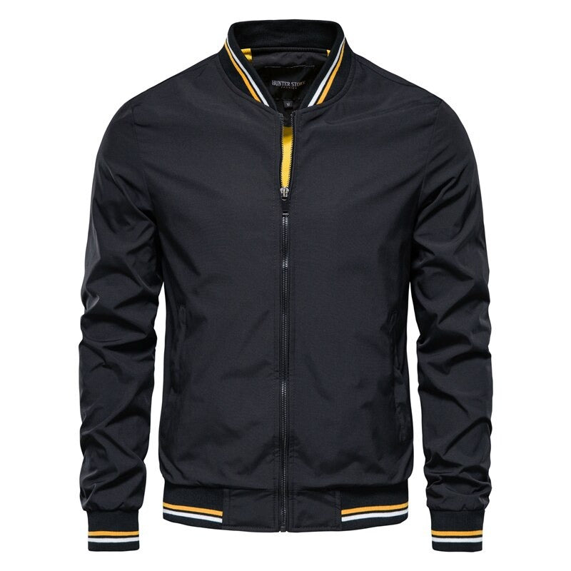 Men's windproof bomber jacket
